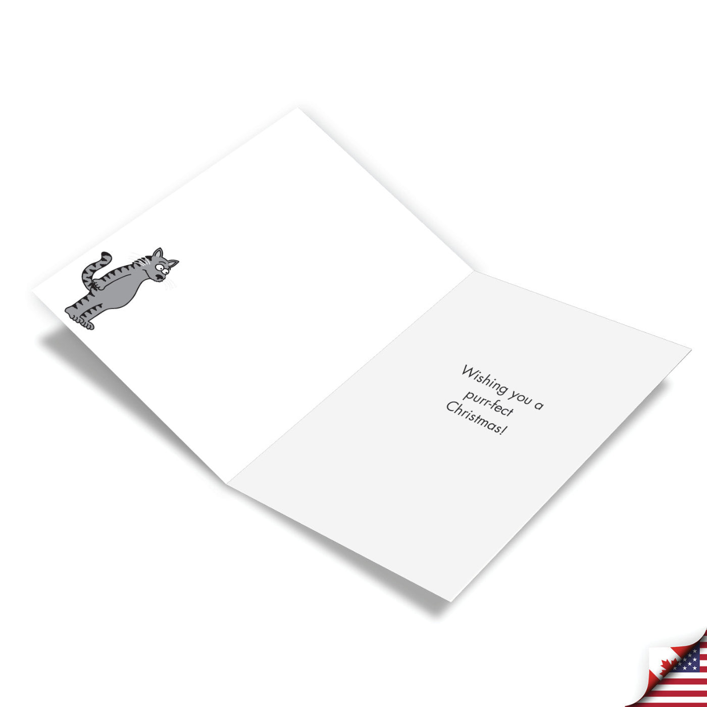 Wrapping Paper Christmas Card