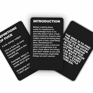 How To Give Zero Fucks