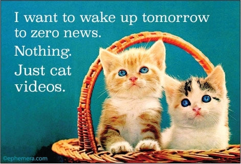 I Want To Wake Up To Zero News Magnet