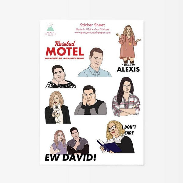 Schitt's Creek - Sticker Sheet