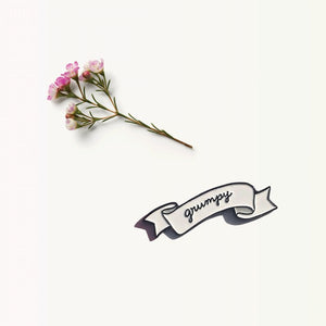 Grumpy - Enamel Pin