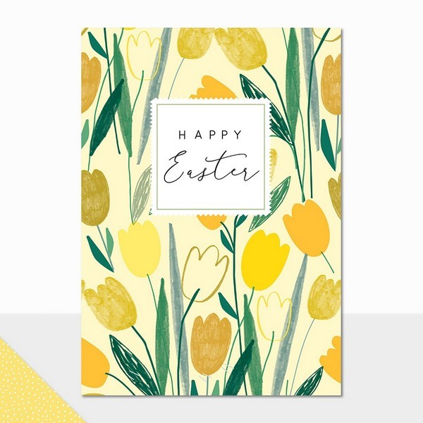 Easter Yellow Tulips - HY217