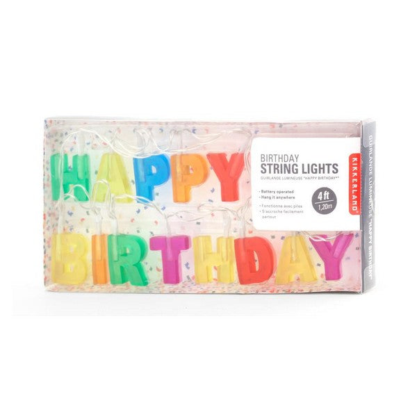 Happy Birthday String Lights