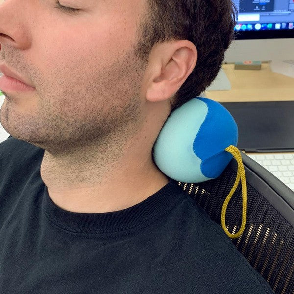 Travel Neck Pillow - Blue