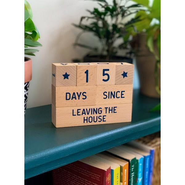 Fred & Friends Countdown Blocks | Daily Living Edition