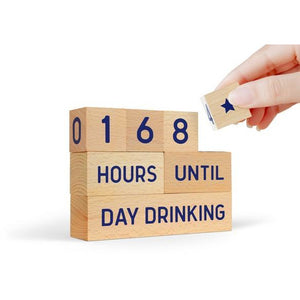 Fred & Friends Countdown Blocks | Daily Living Edition