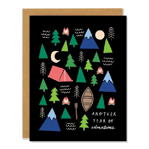 Another Year Of Adventures Birthday Card