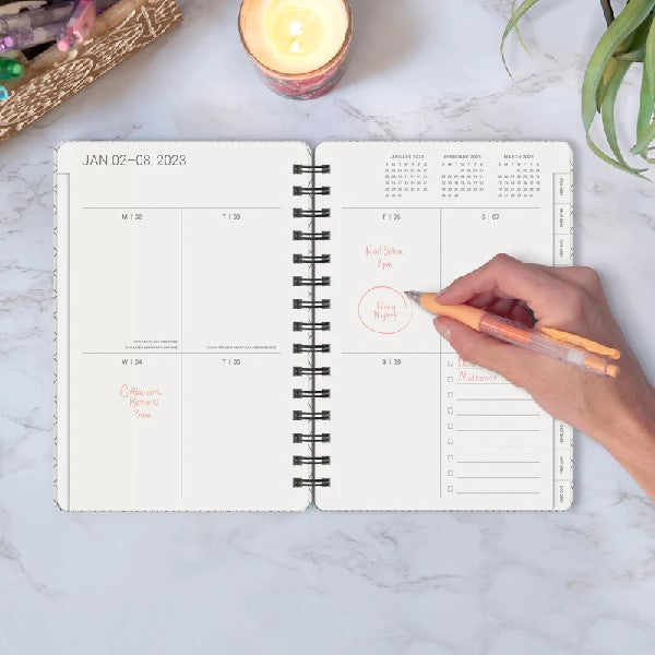 Studio Oh! 2023 17-Month Agatha Planner | Stratford Blue