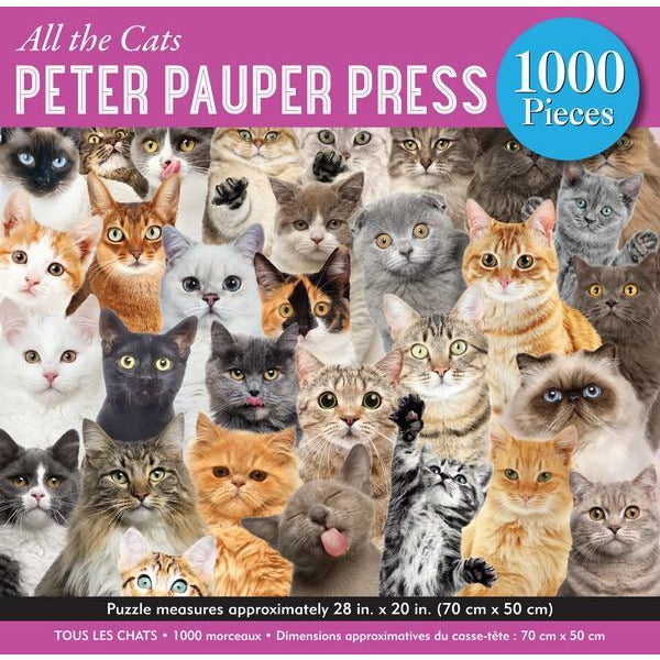 All The Cats - 1000 Pieces