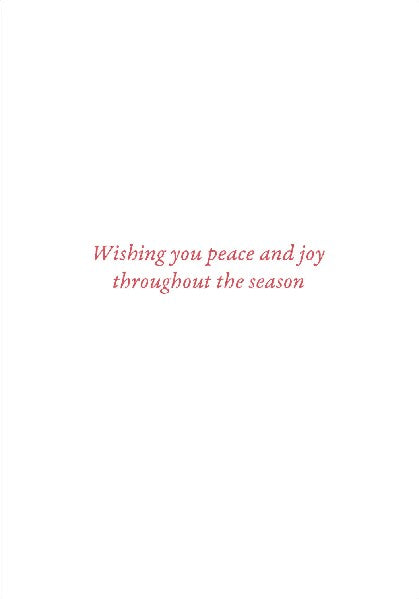 Bluebird And Berries Boxed Holiday Cards