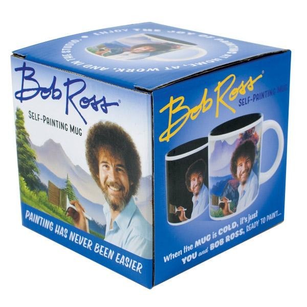 Unemployed Philsopher's Guild | Bob Ross Self-Painting Mug