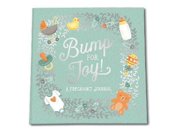 Bump For Joy! Guided Pregnancy Journal | Blue