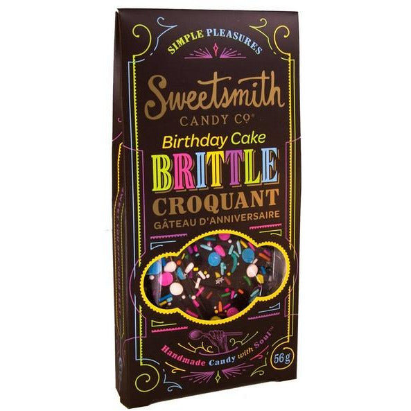 Chocolate Birthday Cake Brittle