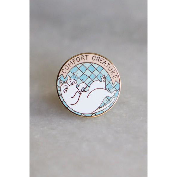 Comfort Creatures Enamel Pin
