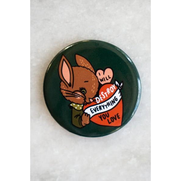 Stay Home Club Magnet | Destroy Bunny
