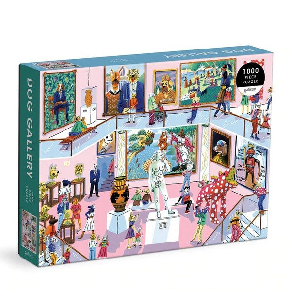 Galison 1000 Piece Puzzle | Dog Gallery