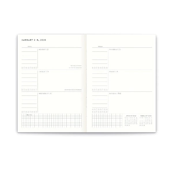 Studio Oh! 2023 12-Month Duplex Planner | Desert Days & Nights