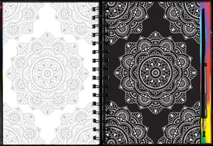 Scratch & Sketch Activity Book | Extreme Mandalas