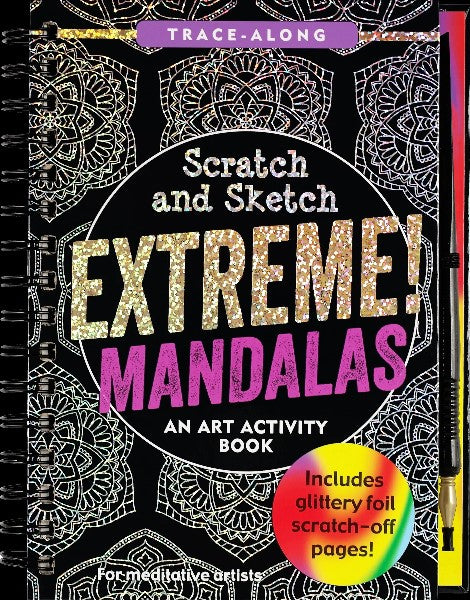Extreme Mandalas Scratch & Sketch