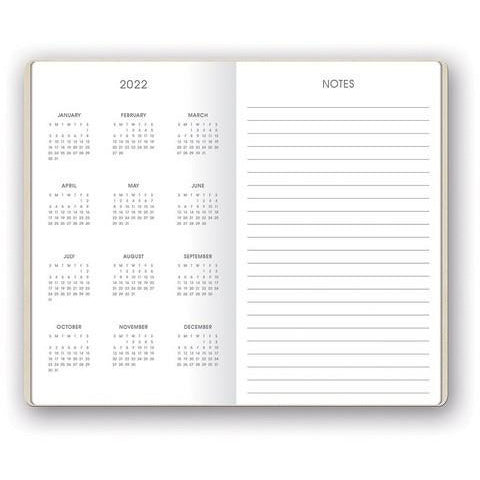 Pearl Shimmer Mini Planner - 17 Month