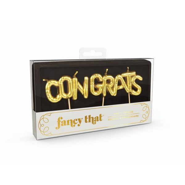 Fred & Friends Balloon Candles | Congrats