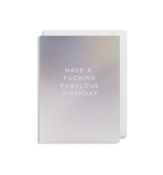 Fucking Fabulous Birthday Card