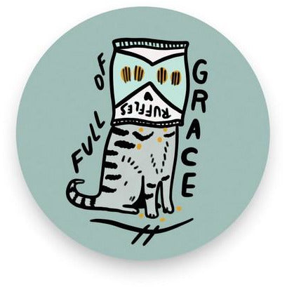 Stay Home Club Vinyl Sticker | Full Of Grace