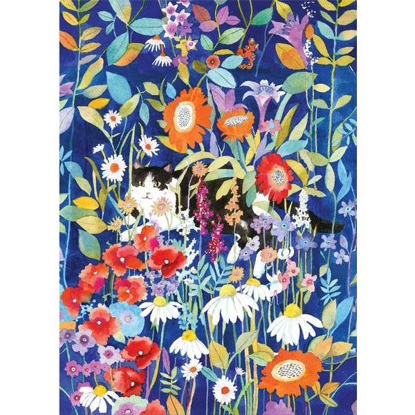 Peter Pauper 1000 Piece Puzzle | Garden Cat