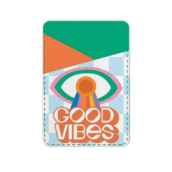 Studio Oh! Stick-On Cellphone Wallet | Spread Good Vibes