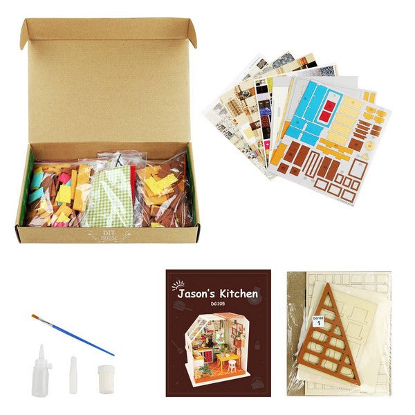 DIY Miniature House Kit | Jason's Kitchen