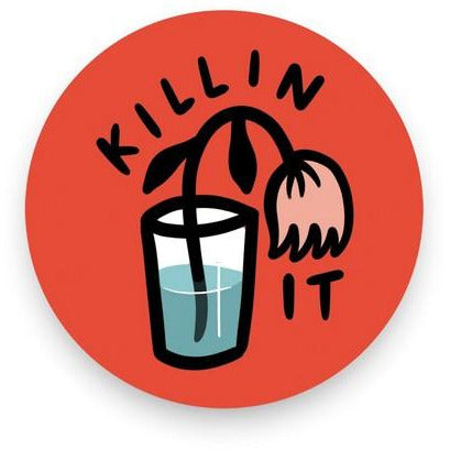 Stay Home Club Vinyl Sticker | Killin' It