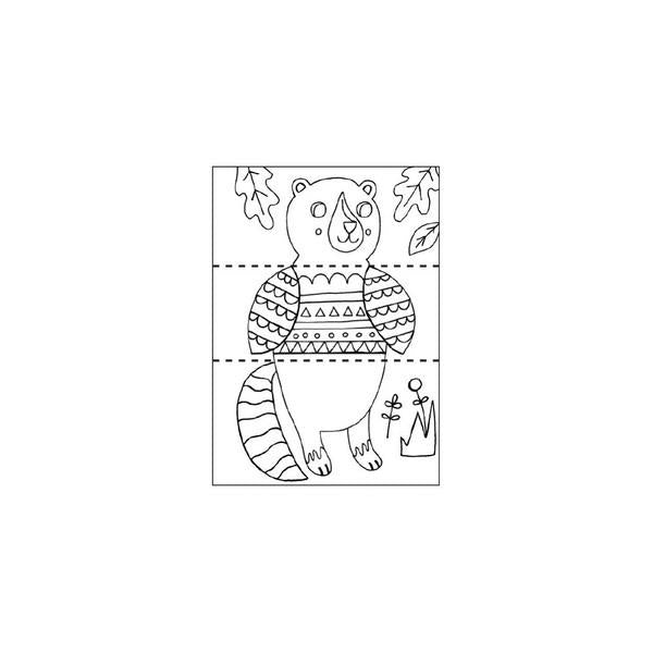 Flip And Draw Forest Animals | Activity Book | The Gifted Type