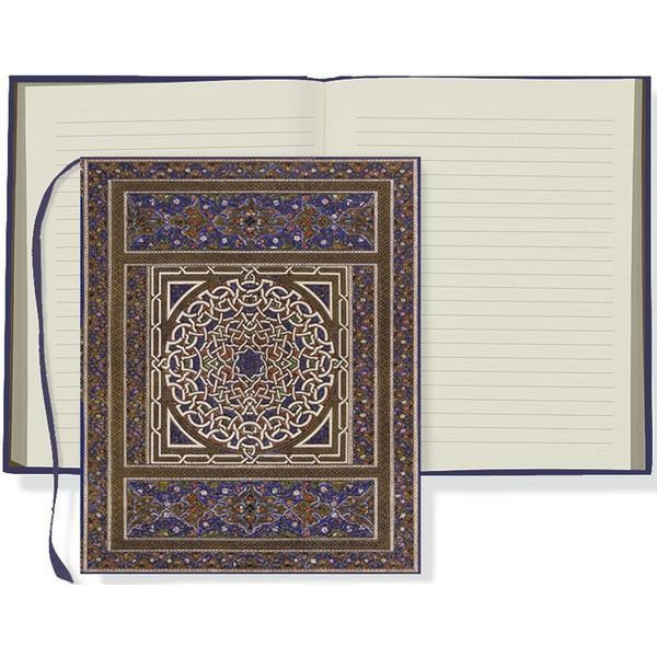 Blue Medallion Oversize Journal