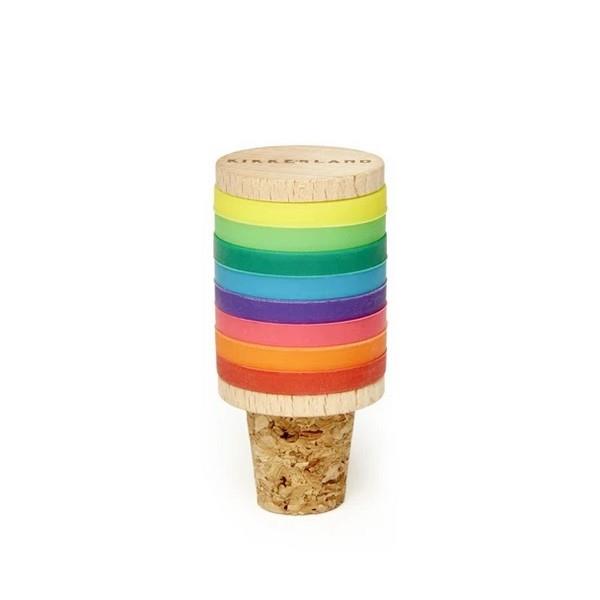 Rainbow Drink Markers + Bottle Stopper