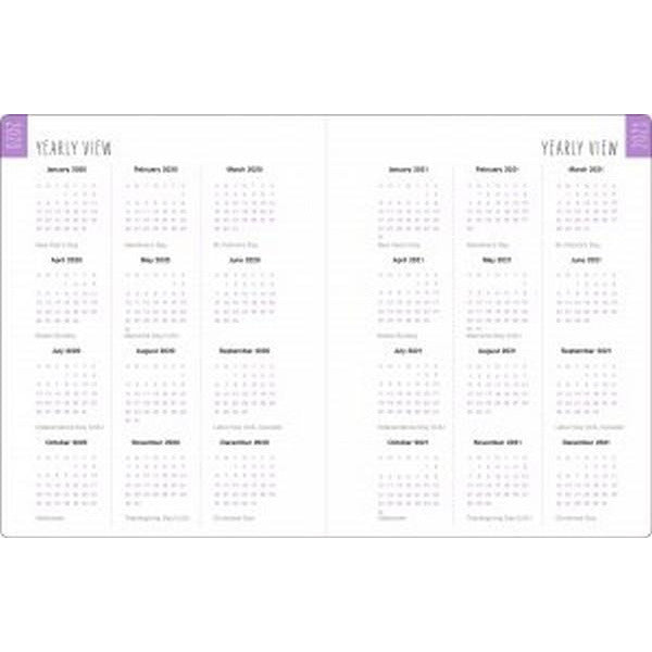 Lilac Mom's Weekly Planner - 18 Months