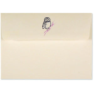 Owl Portrait Blank Notecards