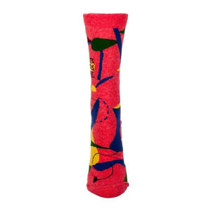 Blue Q Women's Crew Sock My Favourite Salad Is Wine | The Gifted Type