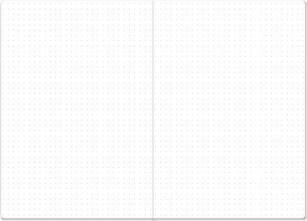 Essentials Large Leather Notebook | Dot