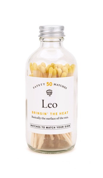 Whiskey River Safety Matches | Leo