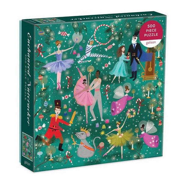 Galison Puzzle 500PC | Enchanted Nutcracker