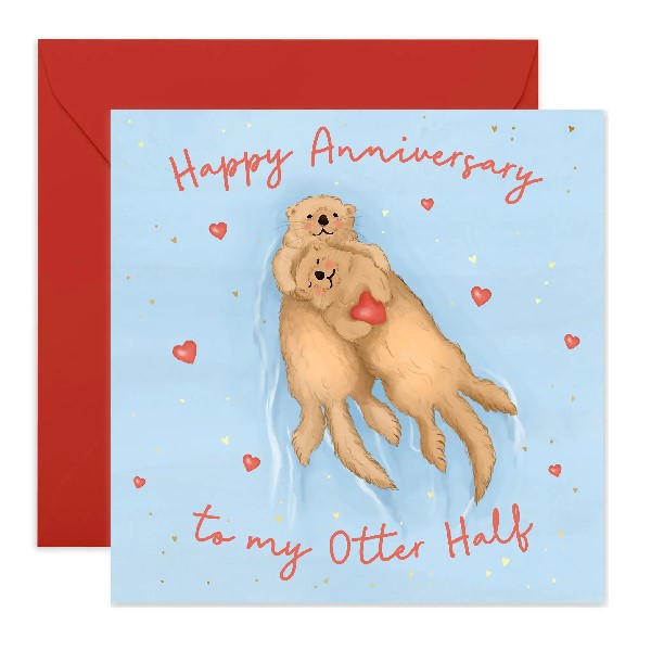 To My Otter Half Anniversary Card