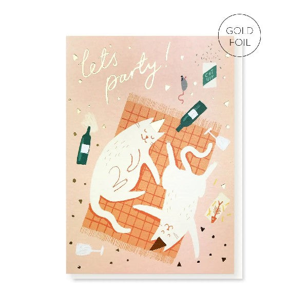 Party Cats Birthday Card