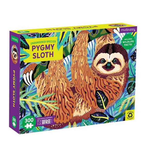 Mudpuppy 300 Piece Puzzle | Pygmy Sloth