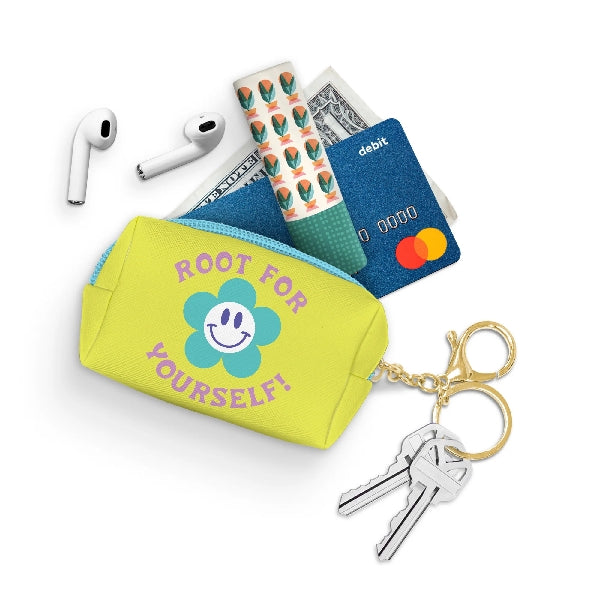 Root For Yourself Keychain Pouch