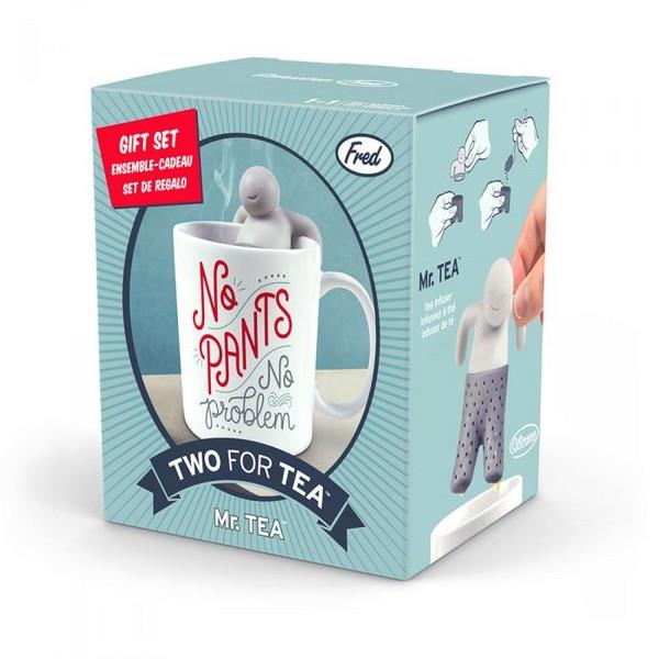Fred & Friends Two For Tea Mr. Tea | Mug & Infuser | The Gifted Type