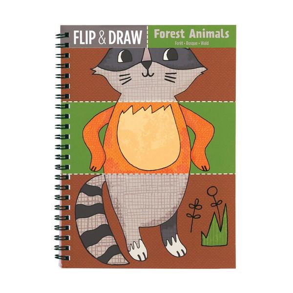 Flip And Draw Forest Animals | Activity Book | The Gifted Type