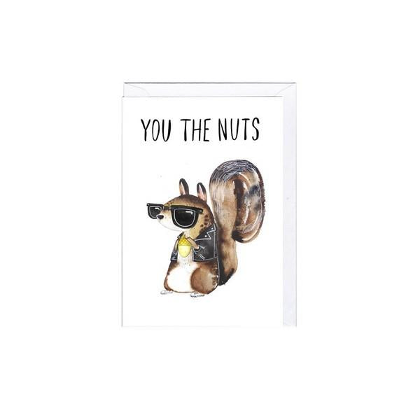 Jolly Awesome You The Nuts | Humour Card | The Gifted Type