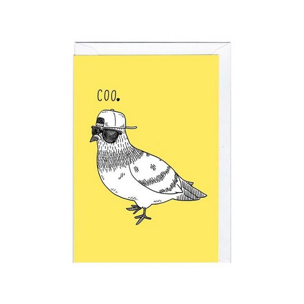 Jolly Awesome Coo | Humour Card | The Gifted Type