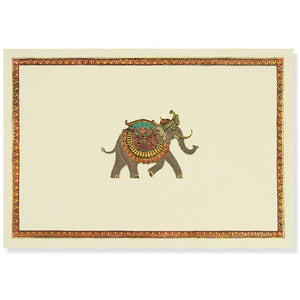 Elephant Festival Blank Notecards