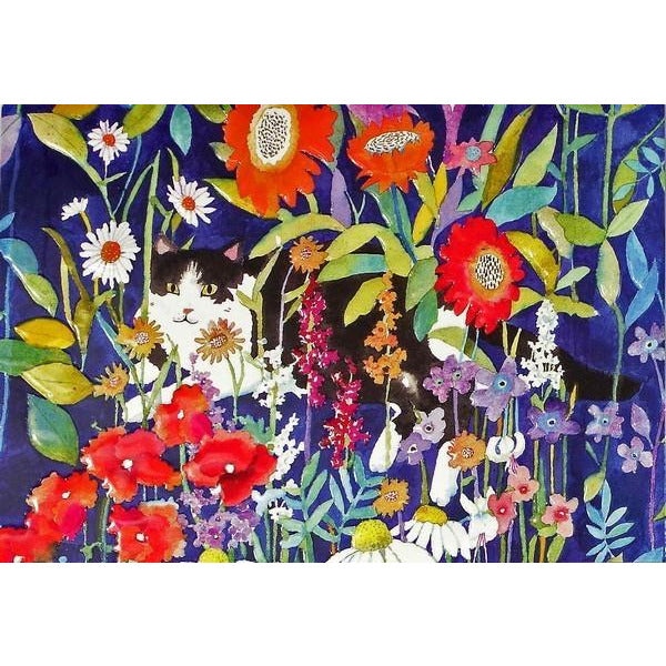 Garden Cat Blank Notecards